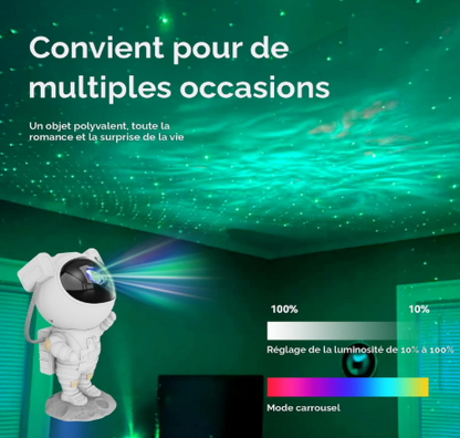 Astronaut Galaxy Projector Night Light